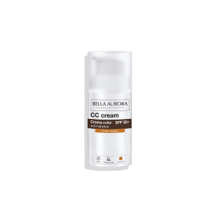 CC Cream Crema Color Antimanchas Tono Medio SPF50+